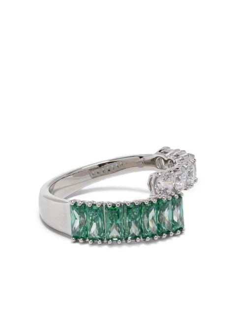 Swarovski Matrix emerald-zirconia ring - Silver - zdjęcie produktu nr 1