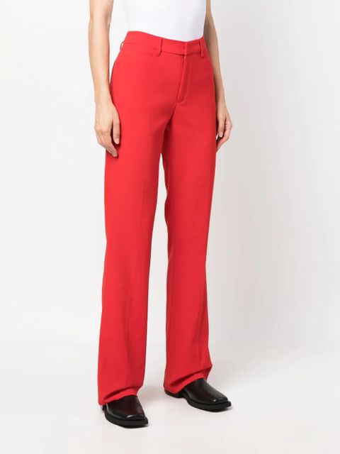 Zadig&Voltaire Pistol straight-leg trousers - Red