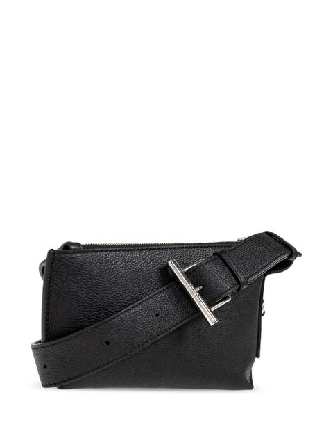 Alexander McQueen T-Bar Sling crossbody bag - Black