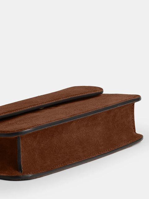 Coach torebka zamszowa Suede Elora