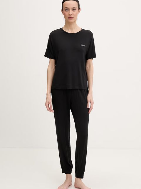 United Colors of Benetton T-shirt piżamowy damski z modalem - zdjęcie produktu nr 1