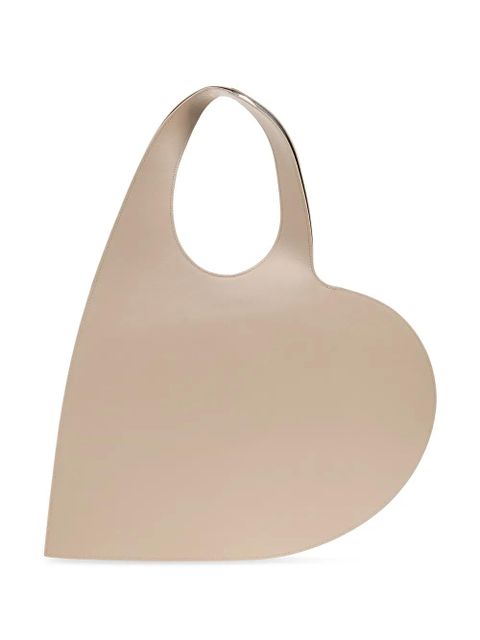 Coperni leather tote bag - Neutrals