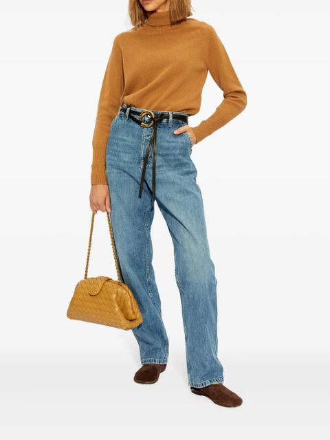 Victoria Beckham roll-neck wool jumper - Brown - zdjęcie produktu nr 2