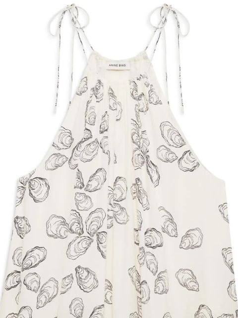 ANINE BING Santana dress - White
