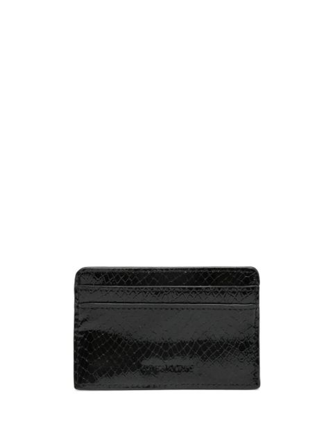 Zadig&Voltaire logo-plaque embossed leather cardholder - Black - zdjęcie produktu nr 2