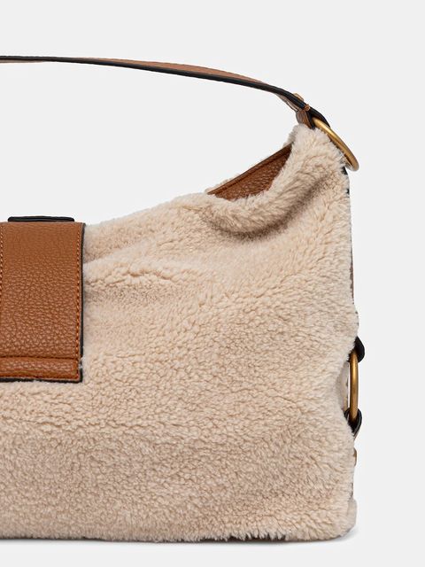 Guess torebka CAMDEN kolor beżowy HWWB93 08180