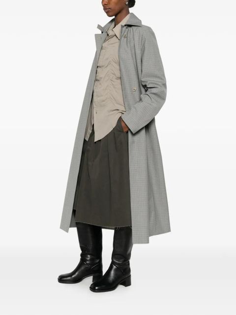 OUR LEGACY Capital single-breasted checked coat - Grey - zdjęcie produktu nr 2