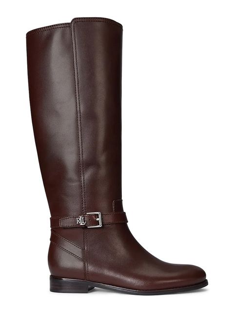 Lauren Ralph Lauren kozaki skórzane Brooke Tll 2 - zdjęcie produktu nr 2