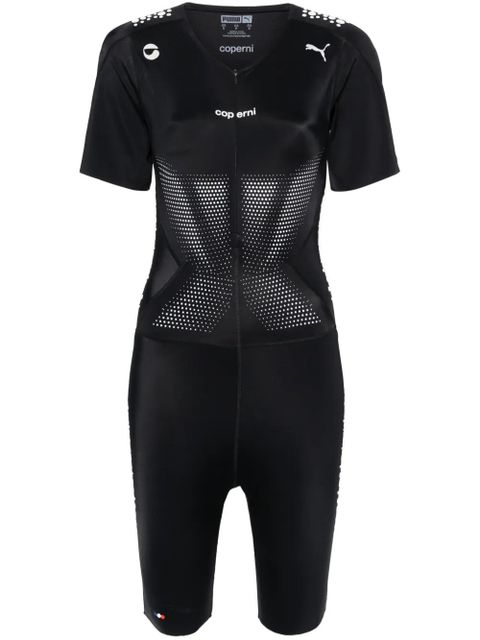 Coperni x PUMA rubberised-logo playsuit - Black - zdjęcie produktu nr 1