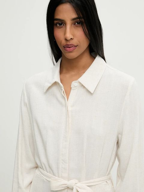 Answear.LAB sukienka z lnem - zdjęcie produktu nr 2