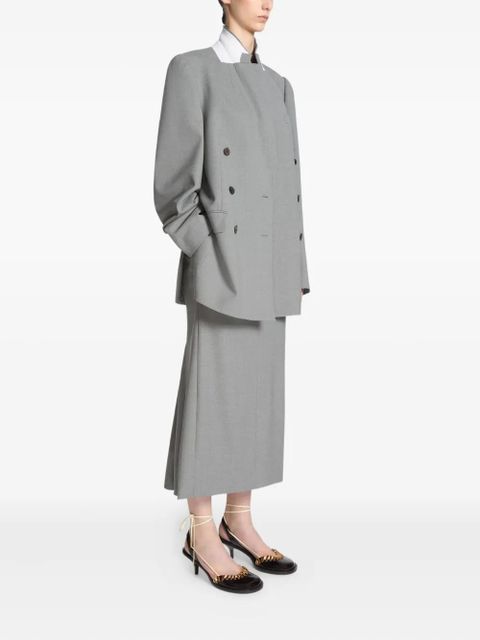 DRIES VAN NOTEN double-breasted blazer - Grey