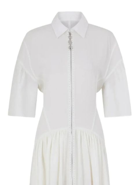 Rabanne zip-fastening maxi dress - White - zdjęcie produktu nr 2