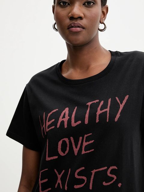 Aniye By t-shirt bawełniany damski kolor czarny 181452