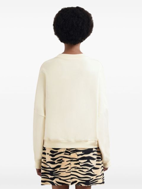 Marni logo-print sweatshirt - Neutrals