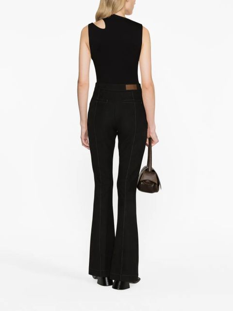 MANURÍ Bambina cut-out bodysuit - Black