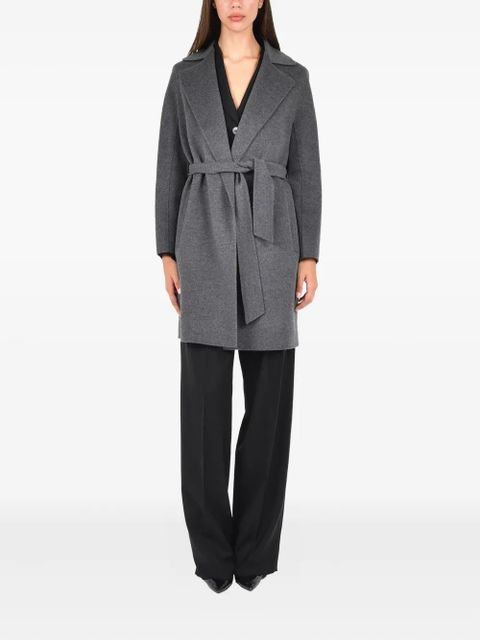 Max Mara belted wool coat - Grey