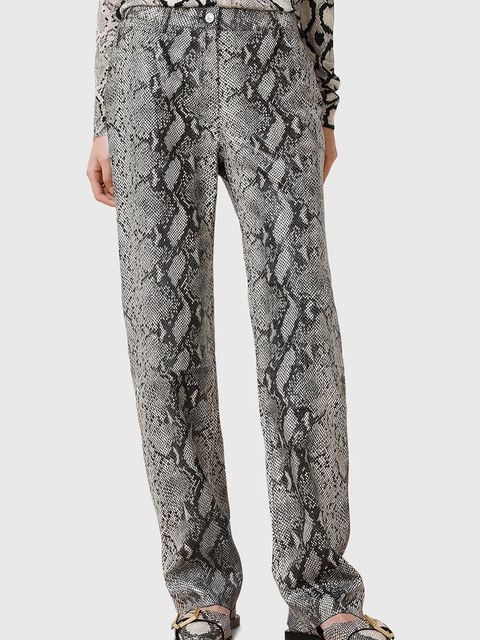 AllSaints spodnie skórzane SAIGE - zdjęcie produktu nr 2