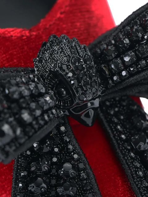 Kurt Geiger London szpilki Belgravia Bow High Sling kolor czerwony 4984950789