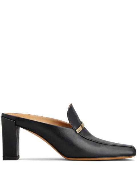 Tod's 71mm Cuoio mules - Black - zdjęcie produktu nr 1