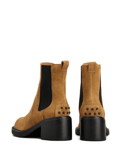 Tod's 60mm suede Chelsea boots - Brown