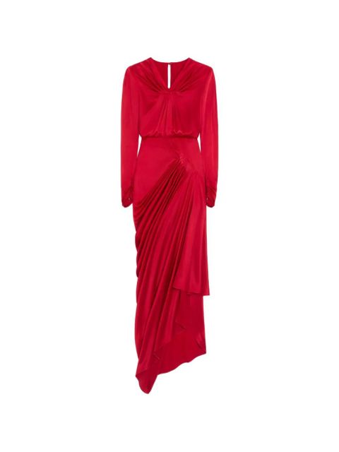 Valentino Garavani crepe satin gown - Red - zdjęcie produktu nr 1
