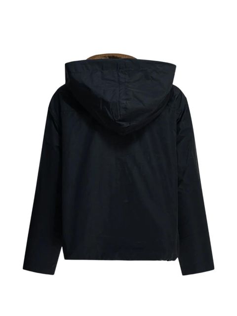 Barbour Weaver corduroy-collar hooded coat - Blue - zdjęcie produktu nr 2