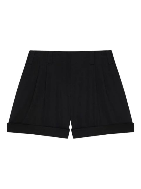Givenchy pleated cuffed shorts - Black - zdjęcie produktu nr 1