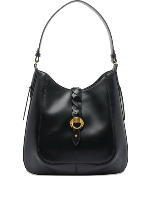 ISABEL MARANT Altay braided-detail shoulder bag - Black - zdjęcie produktu nr 1