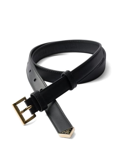 Prada leather belt - Black - zdjęcie produktu nr 2