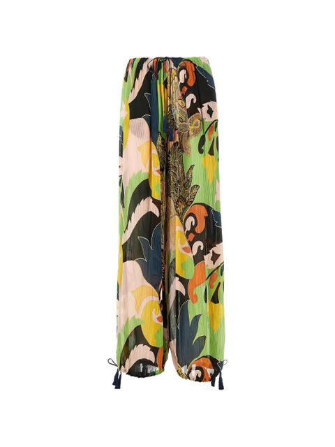 ETRO patterned trousers - Green - zdjęcie produktu nr 1