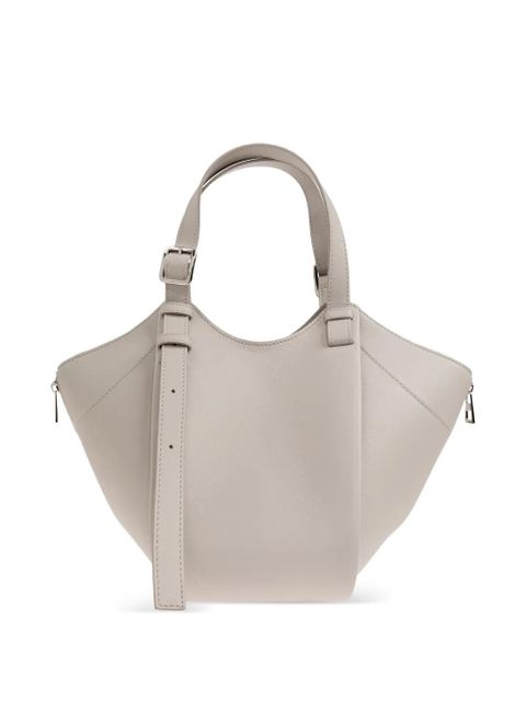 LOEWE Hammock Flip leather tote bag - White - zdjęcie produktu nr 2