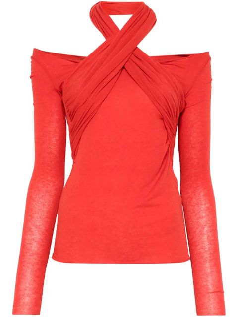 MANURÍ Rita blouse - Red - zdjęcie produktu nr 1