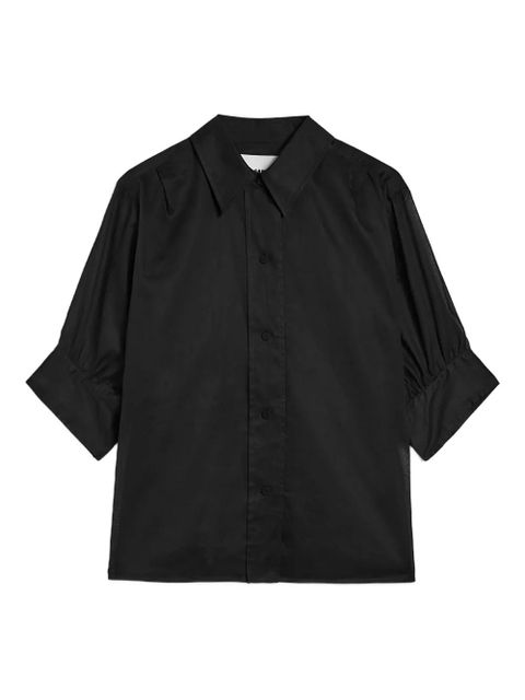 Jil Sander cotton shirt - Black - zdjęcie produktu nr 1