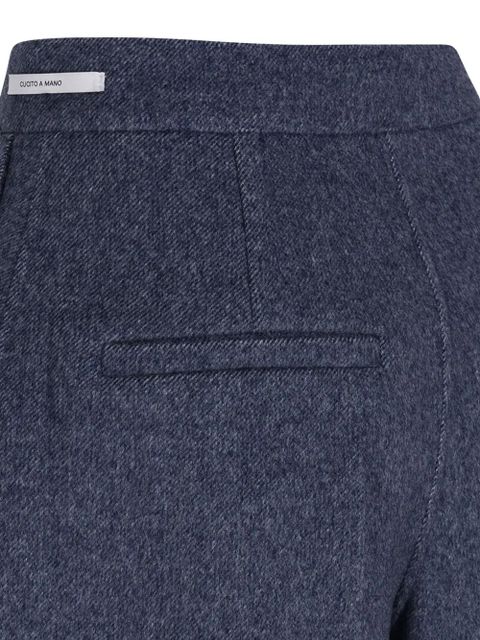 Max Mara pleated shorts - Blue