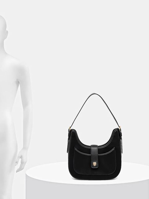 Blauer torebka kolor czarny ELY02