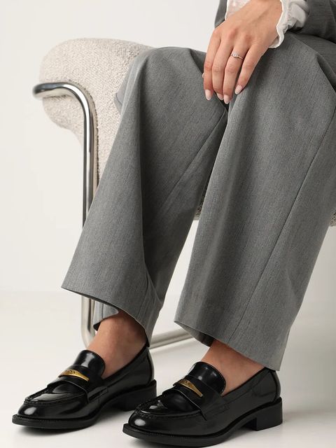 Mexx mokasyny PEARL MAE damskie kolor czarny na płaskim obcasie MI001200153W