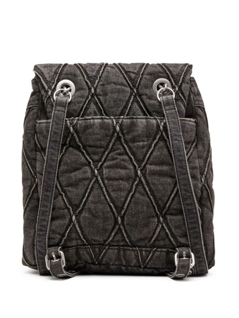 Diesel small Charm-D backpack - Grey