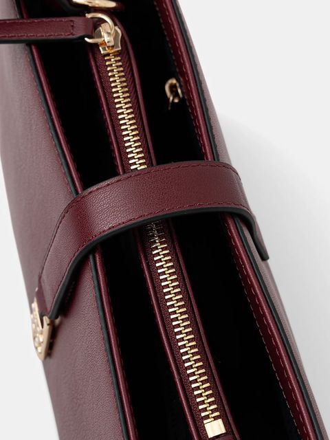 Tommy Hilfiger torebka kolor bordowy AW0AW17718