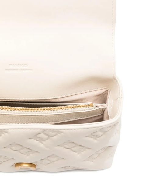 PINKO mini Love Lady tote bag - White