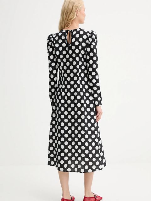 The Sleeper sukienka kolor czarny midi prosta DNDR02G097R - zdjęcie produktu nr 2