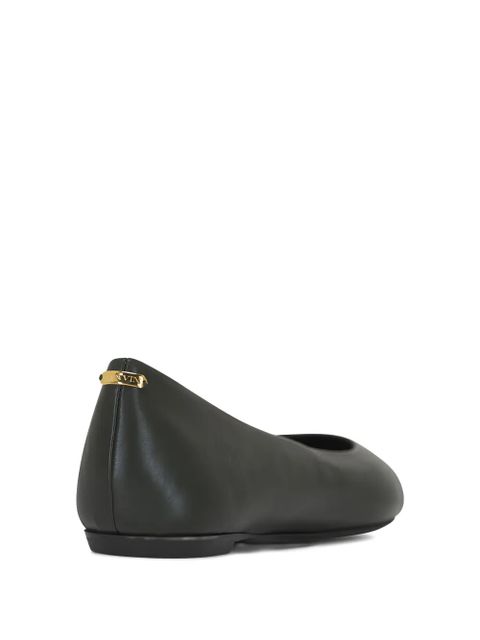 Lanvin leather ballet flats - Black