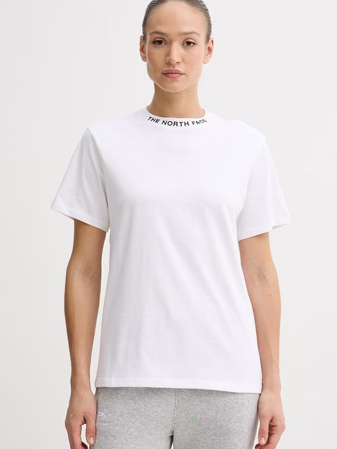 The North Face t-shirt damski bawełniany ZUMU - zdjęcie produktu nr 2