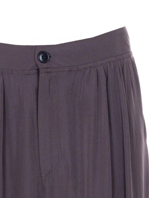 Eleh wide-leg trousers - Purple
