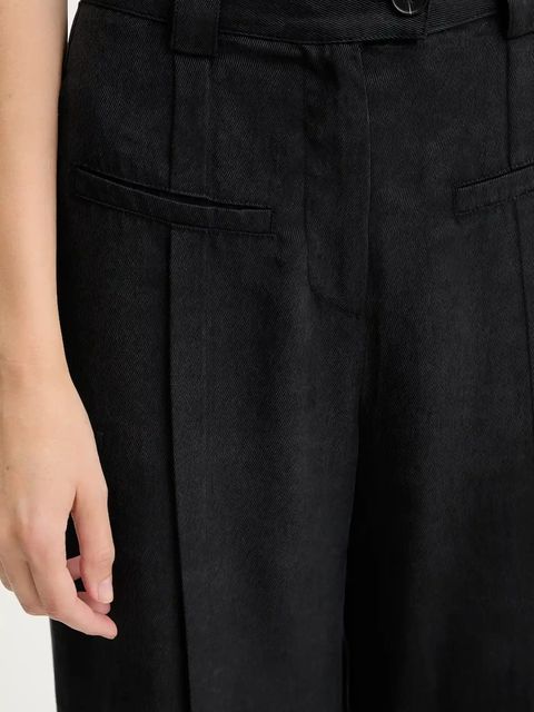 Answear.LAB spodnie damskie kolor czarny szerokie high waist - zdjęcie produktu nr 2