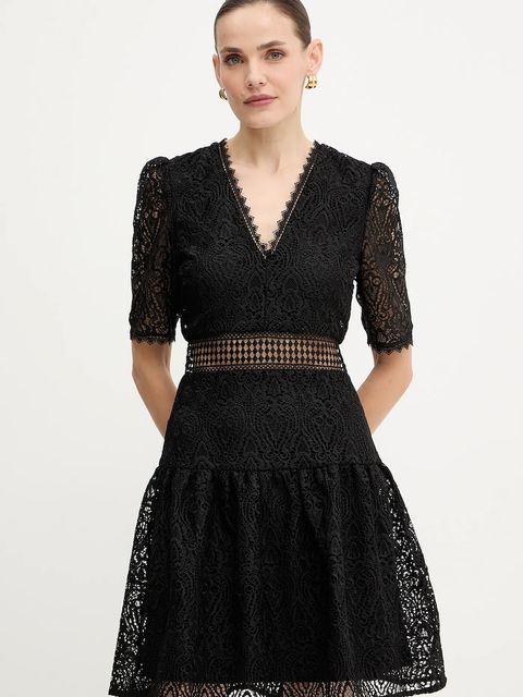 Morgan sukienka kolor czarny mini rozkloszowana RJULE - zdjęcie produktu nr 1