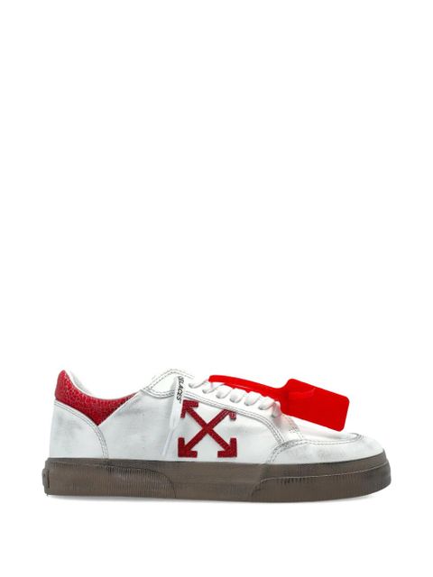Off-White arrow textured leather sneakers - zdjęcie produktu nr 1