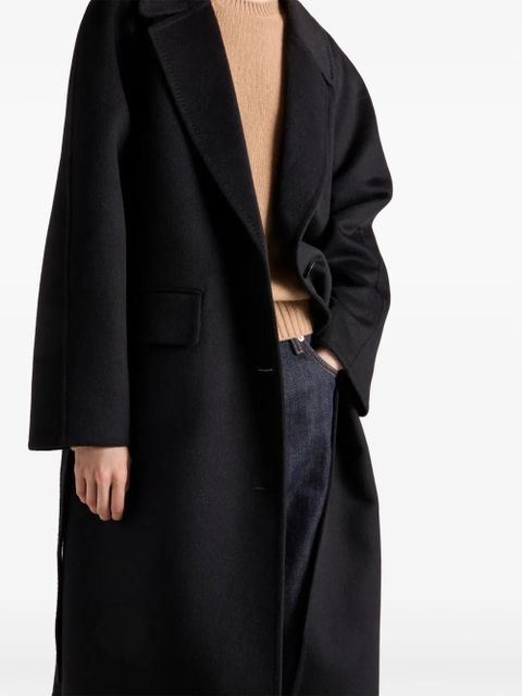 Prada single-breasted coat - Black