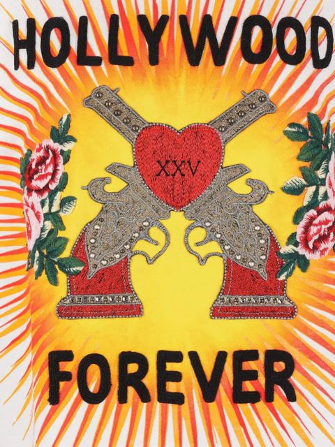 Gucci hollywood forever graphic T-shirt - White