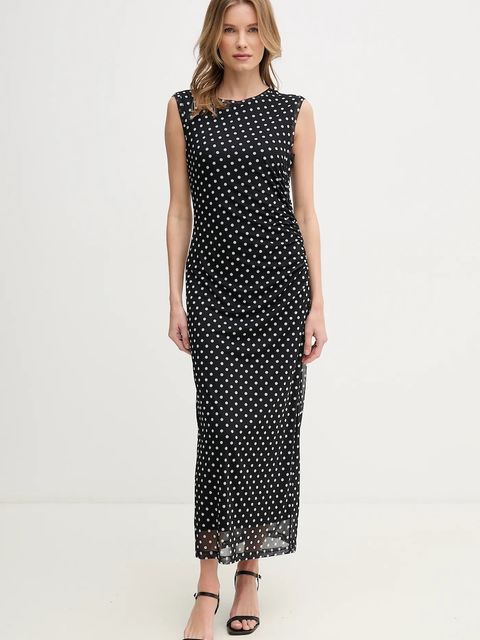 Marc Aurel sukienka kolor czarny maxi dopasowana 6533-7020-73818 - zdjęcie produktu nr 1