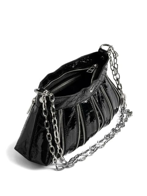 Zadig&Voltaire small Sunny Mood chain-strap cross body bag - Black